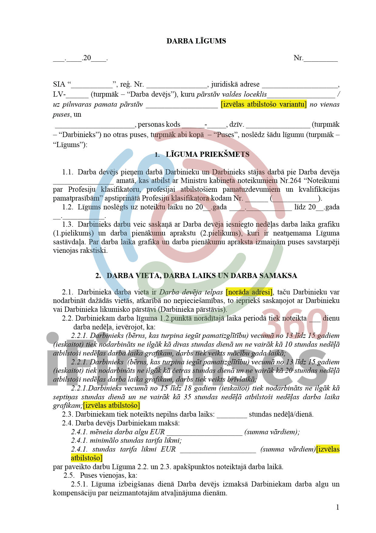 iVeidlapas paraugs 2