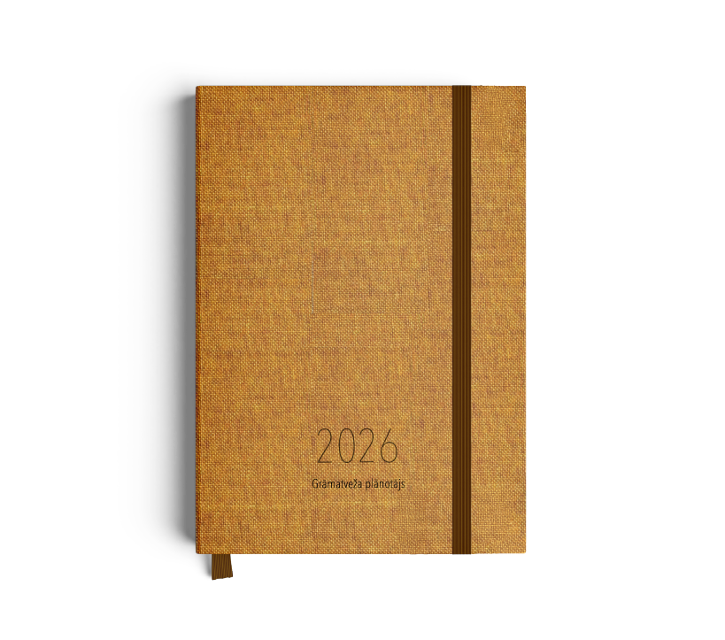 Grāmatveža plānotājs 2026. Dzintars