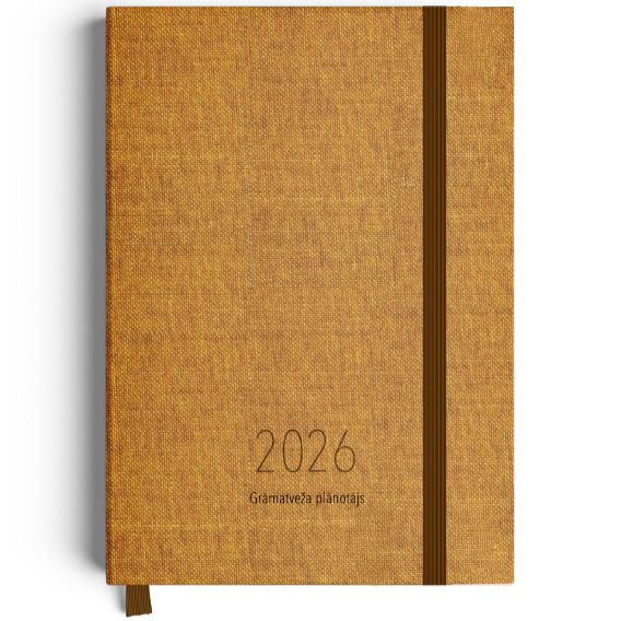 Grāmatveža plānotājs 2026. Dzintars