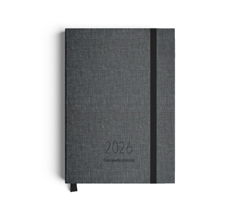 Grāmatveža plānotājs 2026. Grafīts