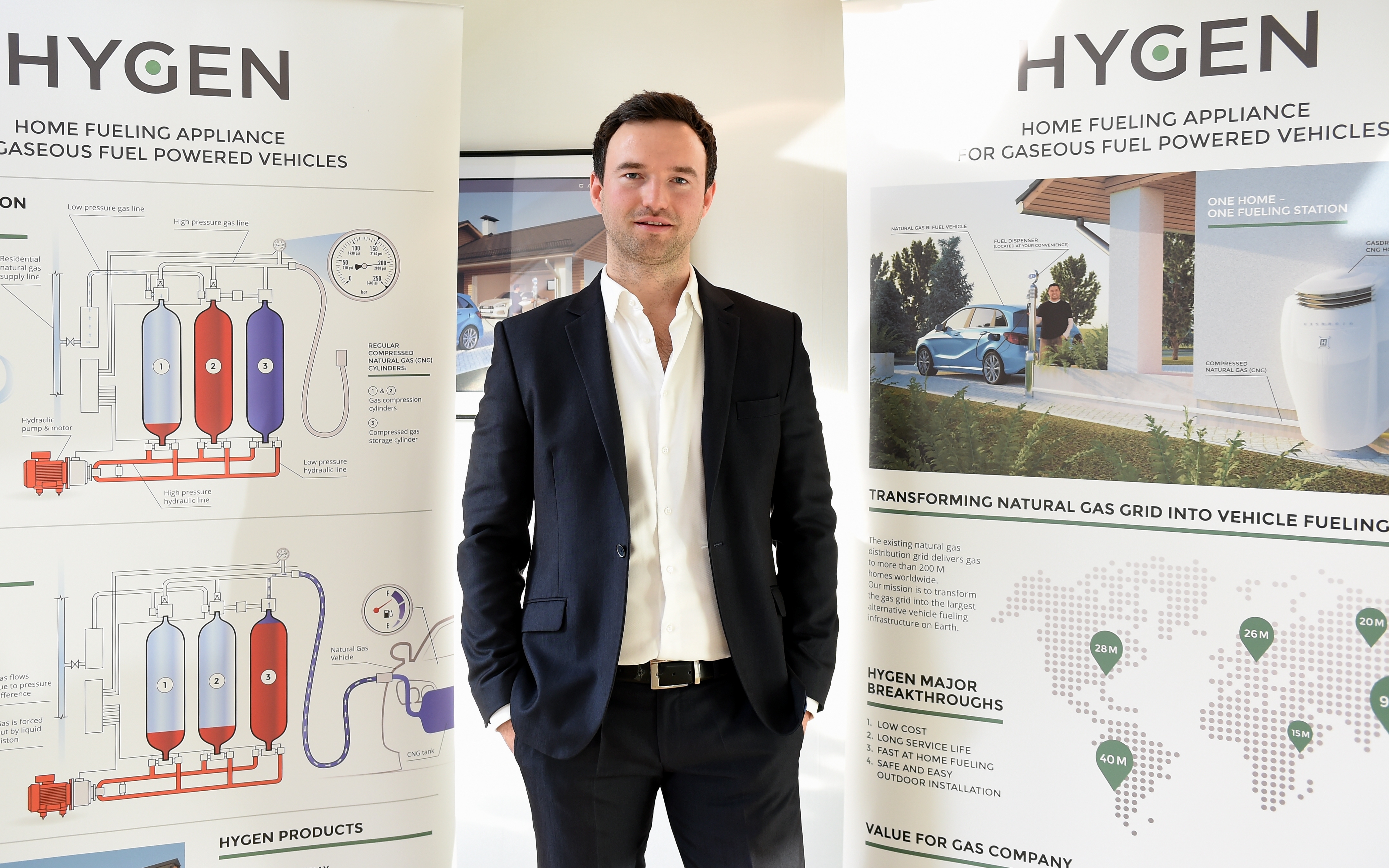“Hygen” ar “ALTUM” garantiju un “Citadeles” kredītlīniju ražos iekārtu dabasgāzes automašīnu uzpildei mājās
