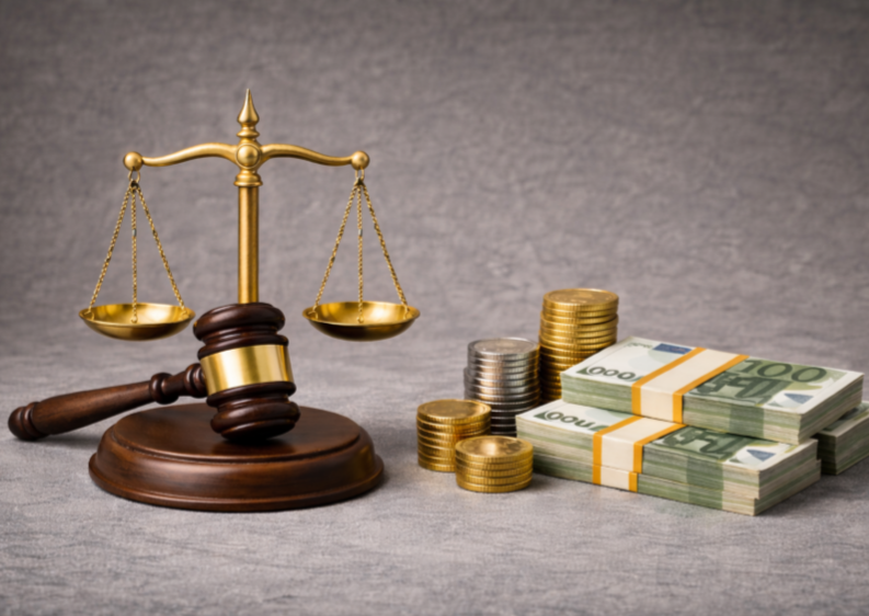 Затраты на взыскание долга и предналог