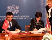 Ar Honkongu noslēgts līgums par nodokļu dubultās uzlikšanas novēršanu
