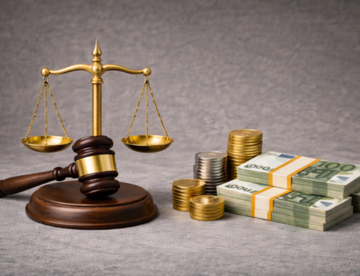 Затраты на взыскание долга и предналог