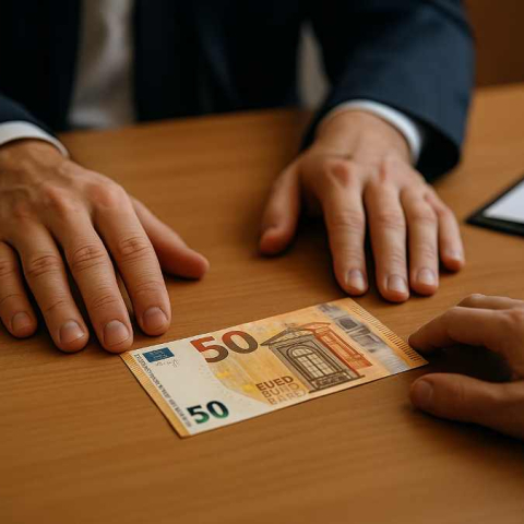 О выплате заработной платы наличными должны быть представлены сведения в СГД