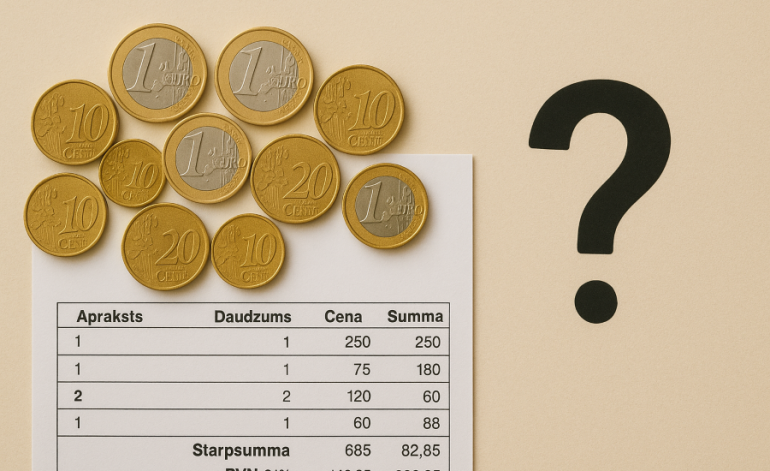 Vai jāmaksā PVN, ja rēķinā piemērota kļūdaina likme?
